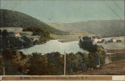 The River Above the Dam Deposit, NY Postcard Postcard