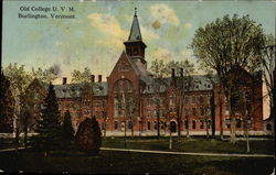 Old College U.V.M Postcard