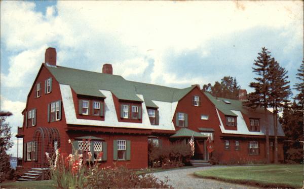 Franklin D. Roosevelt Cottage in Roosevelt International Park Campobello Island NB Canada