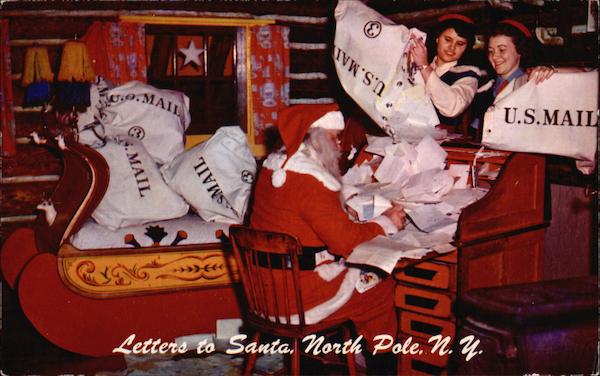 Letters to Santa North Pole New York