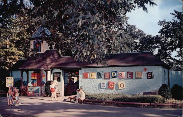 Entrance to Children's Zoo - Belle Isle Royal Oak Michigan
