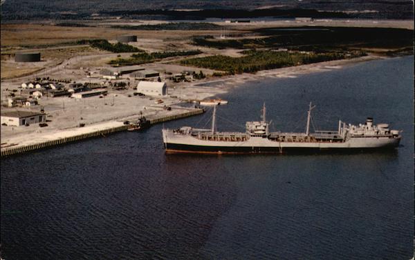 Ernest Harmon Air Force Base - New Boat Dock Port Harmon NL Canada