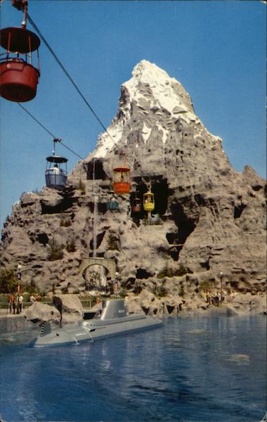 Submarine Matterhorn Anaheim California Disney