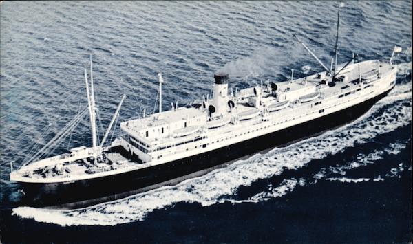 Greetings from SS Aleutian Cruise Ships