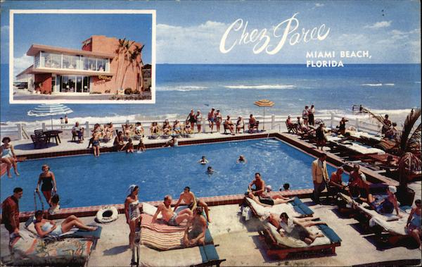 The New Chez Paree Motel Miami Beach Florida