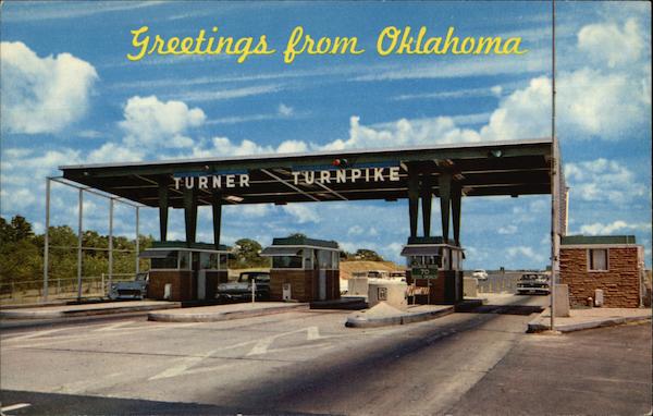 Main Entrance to Turner Turnpike Oklahoma City