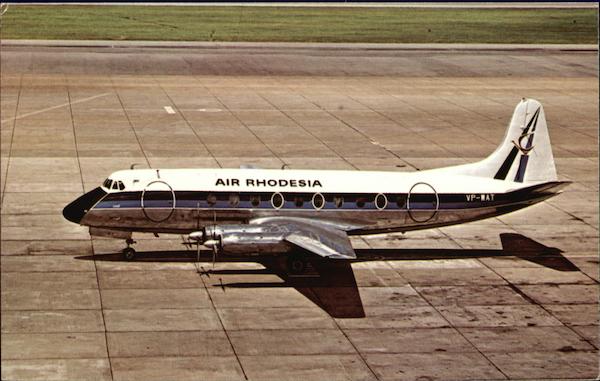 Air Rhodesia, Vickers Viscount 782 Aircraft