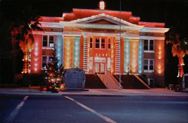 Graham County Courthouse Safford Arizona Ted Branch