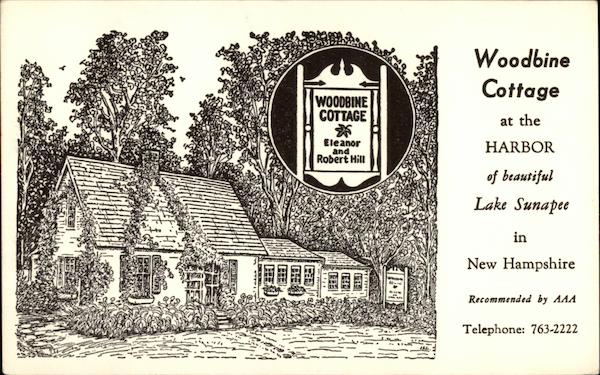 Woodbine Cottage at the Harbor Sunapee New Hampshire