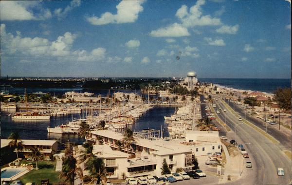 World-famous Bahia Mar Yacht Basin Fort Lauderdale Florida