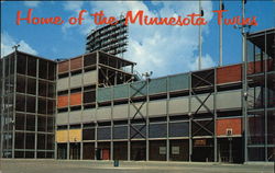 Just Outside Metropolitan Stadium Postcard