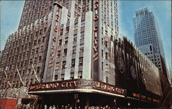 Radio City Music Hall Postcard