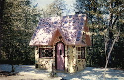 Gingerbread House, Fairy-Tale Forest Oak Ridge, NJ Postcard 