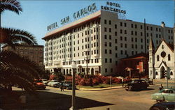 Hotel San Carlos, Downtown Pensacola, FL Postcard Postcard