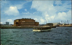 View of Waterfront Postcard