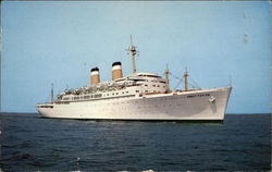 S.S. Constitution - American Export Lines Postcard