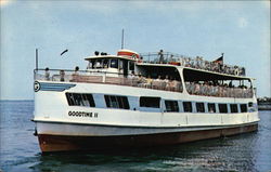 Goodtime II River Tour Boat Postcard