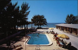 White Sands Apartment Motel Postcard
