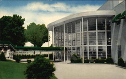 New Clubhouse at Rockingham Park Postcard