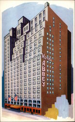 Abbey Hotel Postcard