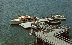 Sebasco Lodge - Waterfront from Top of Lighthouse Postcard