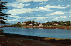 Rock Gardens Inn Sebasco Estates, ME Postcard Postcard