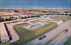 Bel Aire Motel Norfolk, VA Postcard Postcard