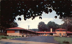 Elm-Chris Motel Montgomery, OH Postcard Postcard