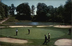Golf Course Postcard