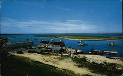 Fish Pier at Cape Cod Postcard