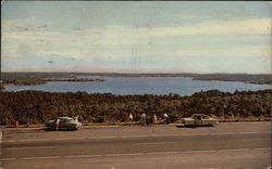 Wequaquet Lake and Mid-Cape Highway Postcard