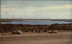 Wequaquet Lake and Mid-Cape Highway Barnstable, MA Postcard Postcard