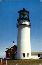 Highland Light North Truro, MA Postcard Postcard