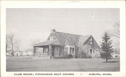 Pakachoag Golf Course - Club House Auburn, MA Postcard Postcard