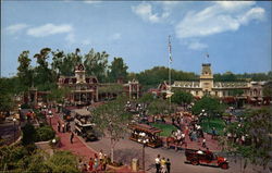Disneyland, the Magic Kingdom, in Anaheim, California Postcard
