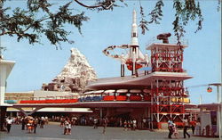 Disneyland - Tomorrowland Postcard