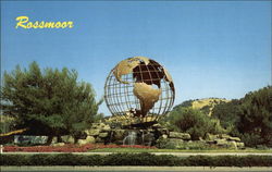 Rossmoor - Entrance to Retirement Community Postcard