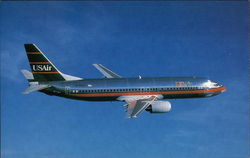 USAir 737-400 Postcard