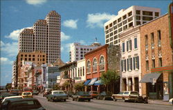 Looking West on East 6th Street Postcard