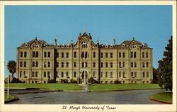 St Mary's University of Texas Postcard