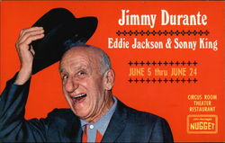 Jimmy Durante Reno, NV Celebrities Postcard Postcard