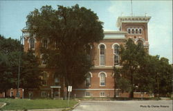 The Montgomery County Courthouse Hillsboro, IL Postcard Postcard