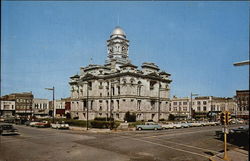 Clinton County Court House Frankfort, IN Postcard Postcard