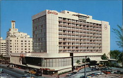 Luxurious Seville Hotel on Collins Avenue Postcard