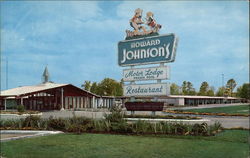 Howard Johnson's Motor Lodge Rocky Mount, NC Postcard Postcard