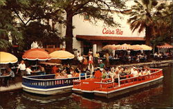 Famous Casa Rio Mexican Restaurant San Antonio, TX Postcard Postcard