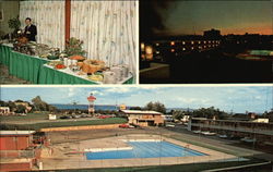 Venice Motel and Restaurant Postcard