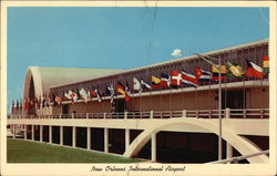 New Orleans International Airport Louisiana Postcard Postcard