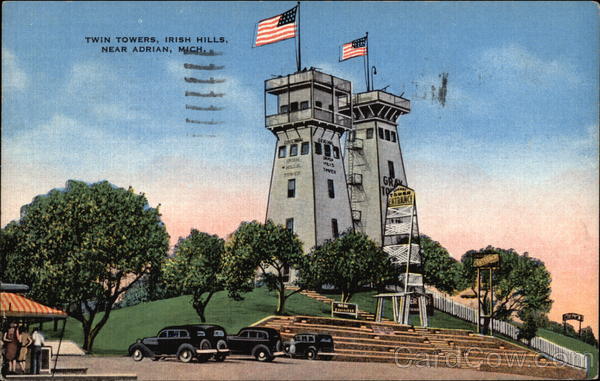 Twin Towers, Irish Mills Adrian Michigan