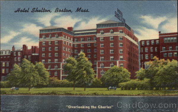 Overlooking the Charles Hotel Shelton Boston Massachusetts